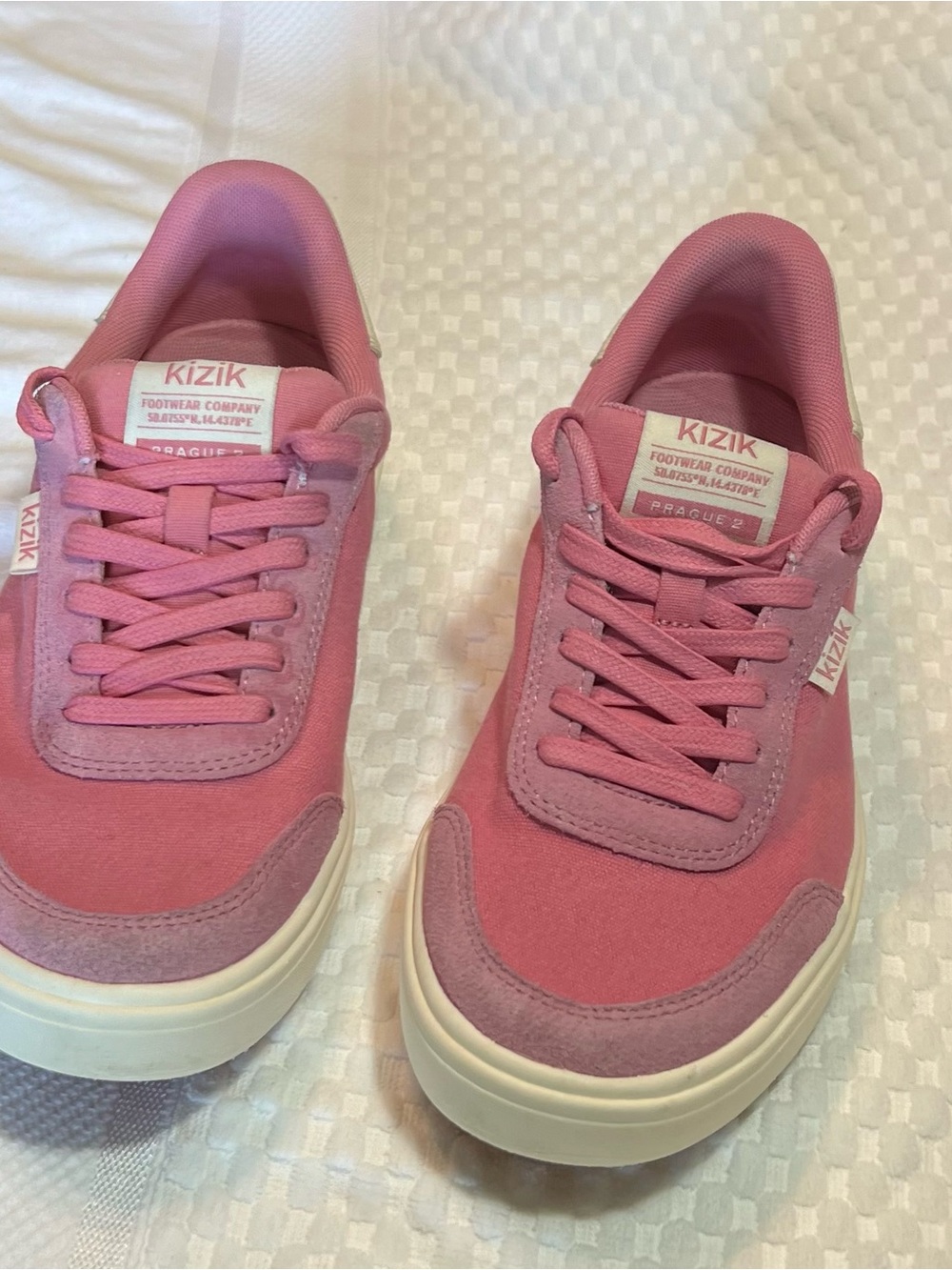 Kizik Kids Pink Easy-On Sneaker